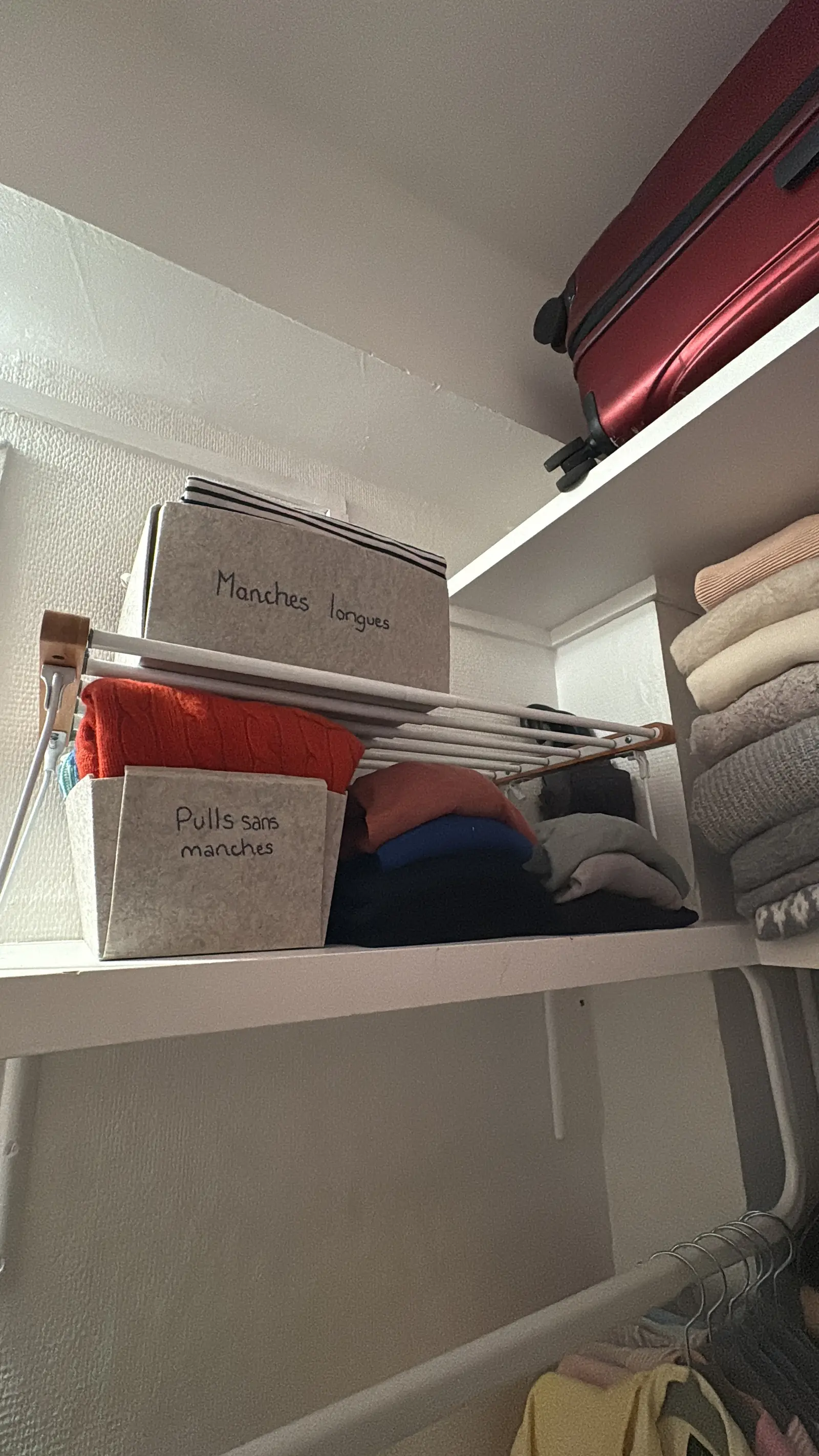 Après — Dressing — réorganisation complète