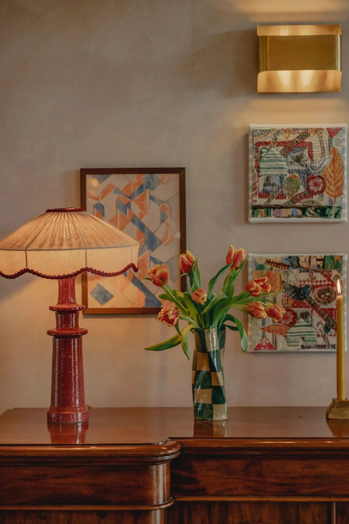 Intérieur chaleureux et soigné